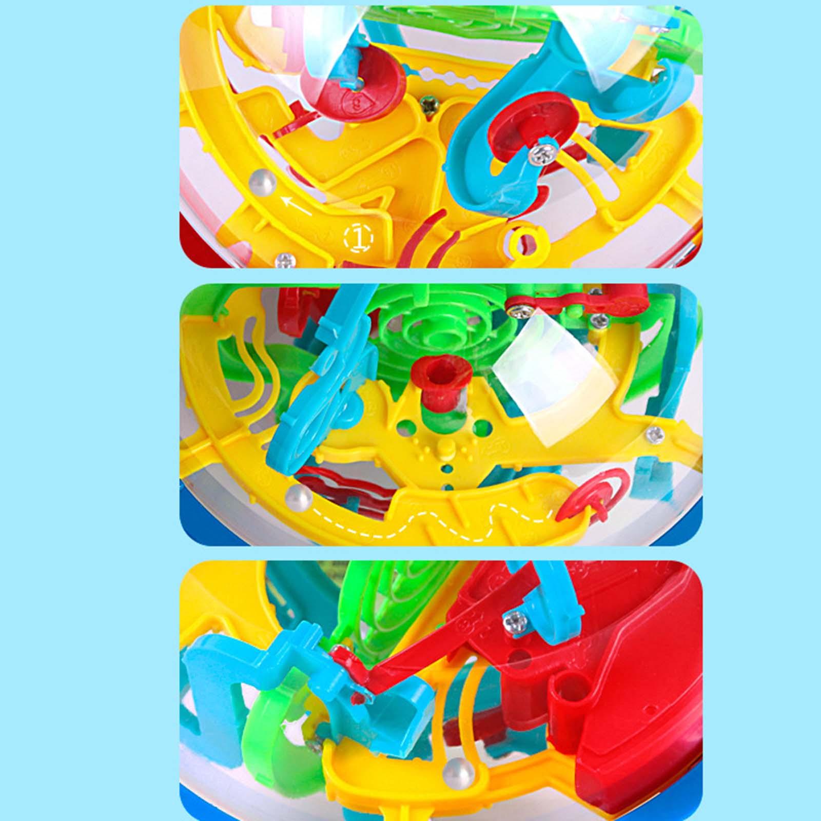 Educational Globe For Kids - Kids 3D Maze Ball Puzzle Toy