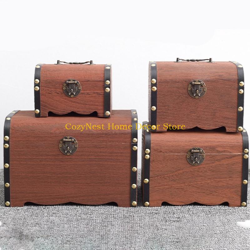 Kids Education Savings - 92MF Treasure Chests Coin Banks With