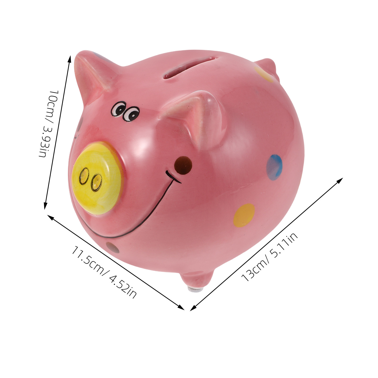 2Pcs Vibrant Pig-Shaped Cerami - Kids Education Savings review and price