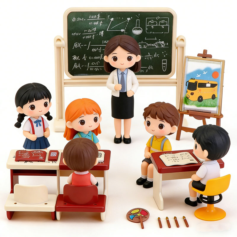 Miniature Class Furniture Set  - Kids Education Classes review and price