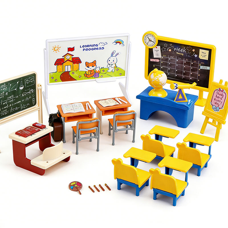 Miniature Class Furniture Set  - Kids Education Classes review and price
