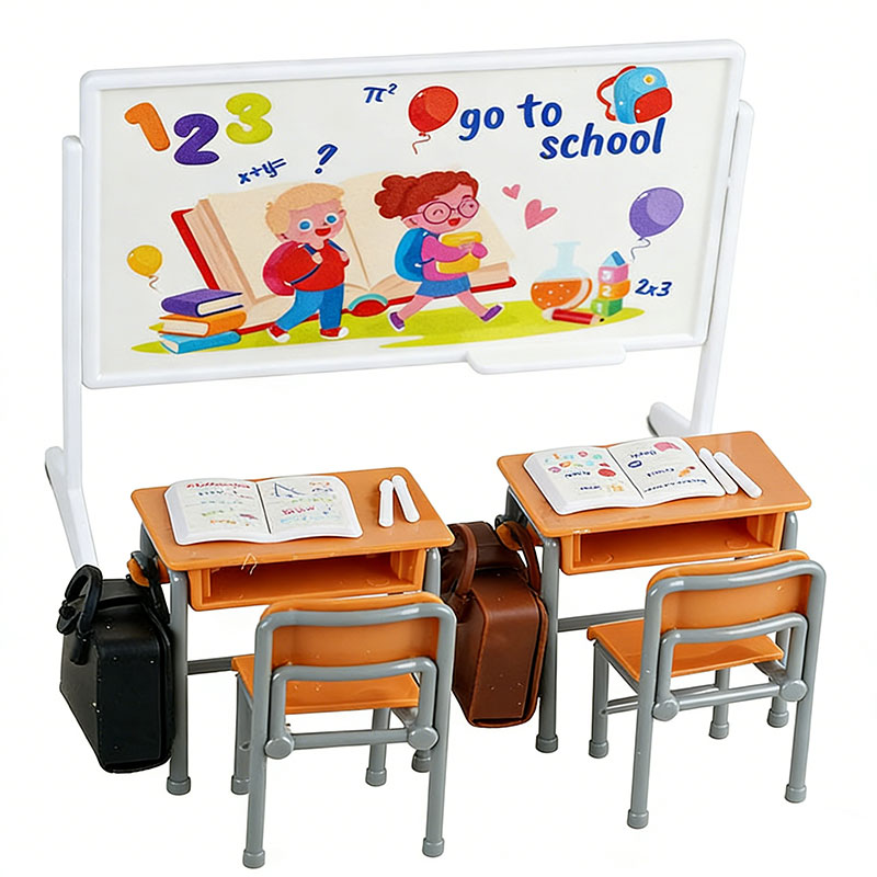 Miniature Class Furniture Set  - Kids Education Classes review and price
