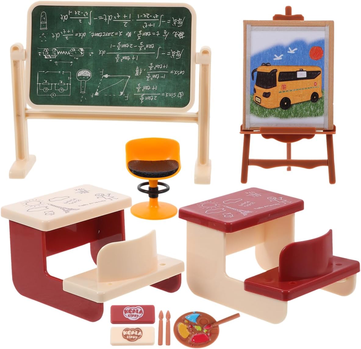 Miniature Class Furniture Set  - Kids Education Classes review and price