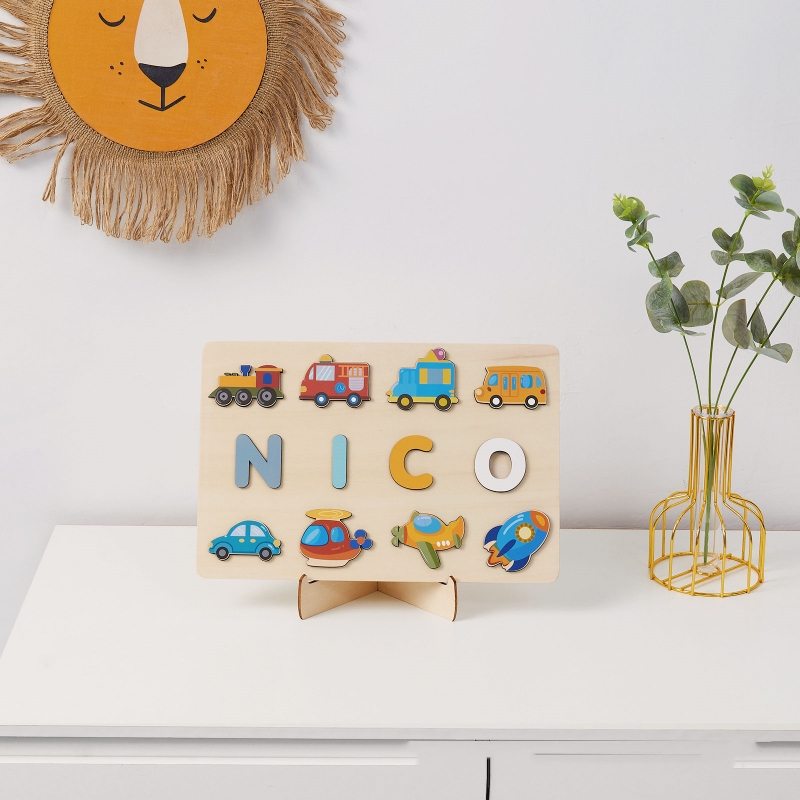 Montessori Personalised Wooden - Kids Education Name review and price