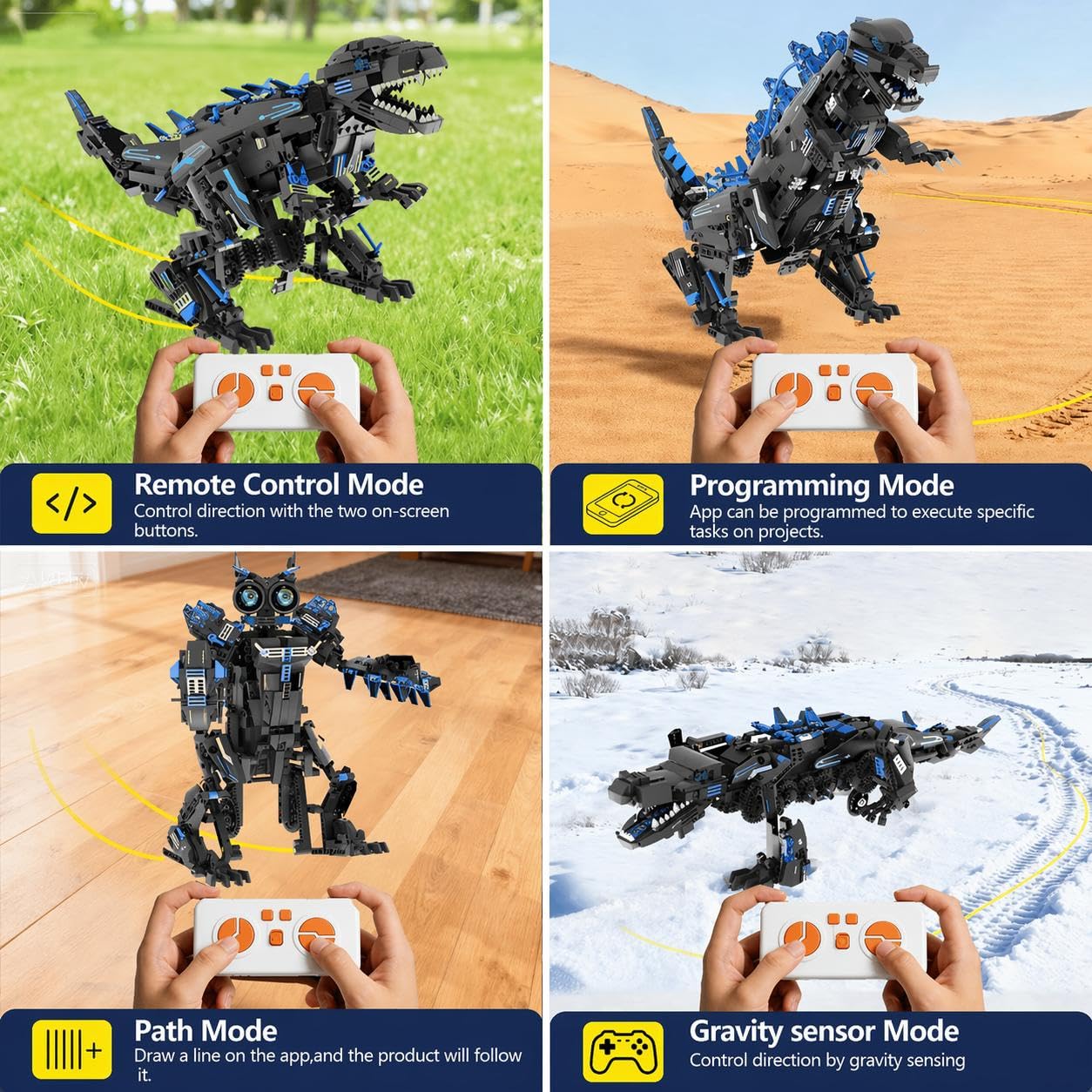 5-in-1 Transformable STEM Robo - Kids Education Free App review and price