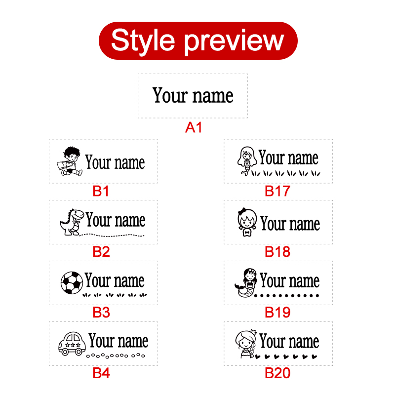 Personalized Kids Name Stamp-C - Kids Education Name review and price