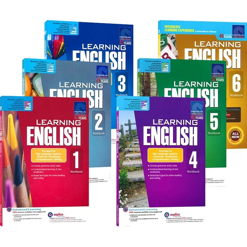 1 Book Sap Education 1- 6 Grad - Kids Education In Singapore review and price