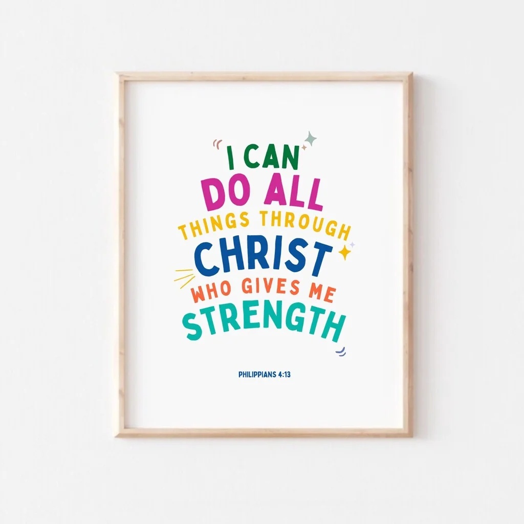 Kids Bible Verse Scripture Pos - Kids Education Classes review and price