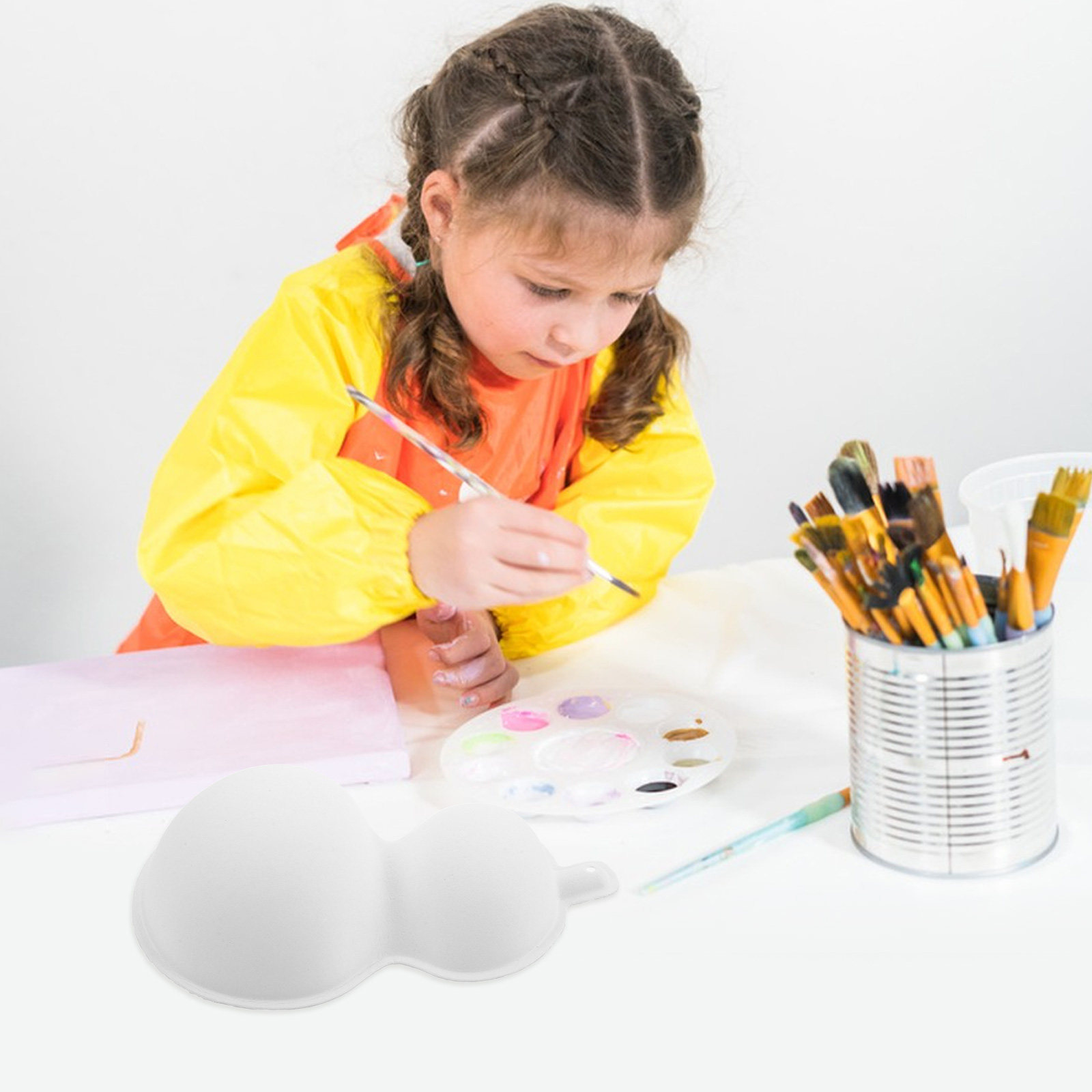 5Pcs Blank White Paper Pulp Ma - Kids Education Classes review and price