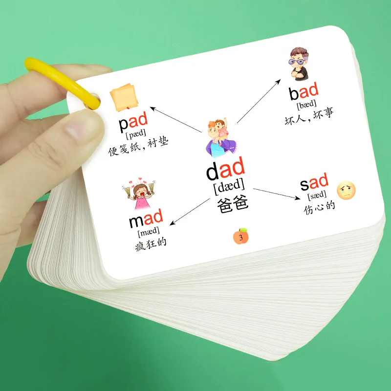 600 Words Mind Map Cards with  - Kids Education Card review and price