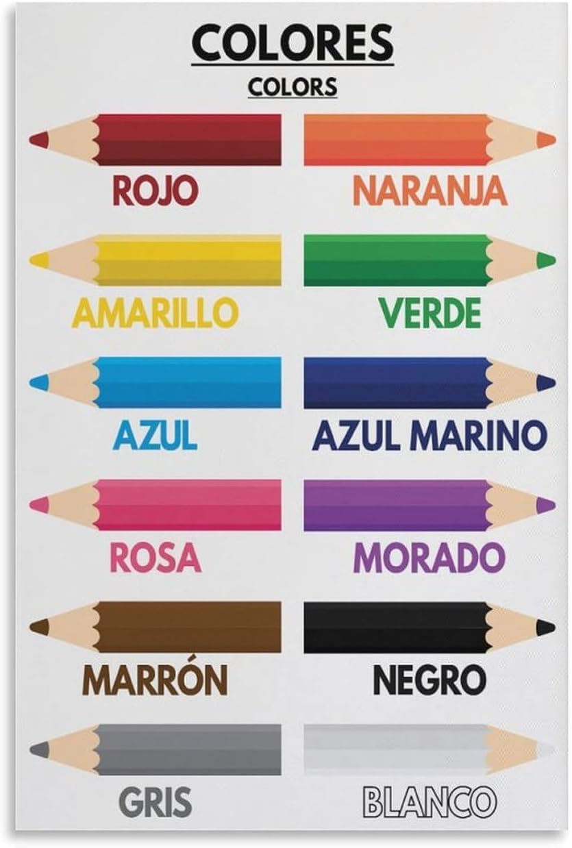 1p,Color Names for Kids, Spani - Kids Education Name review and price