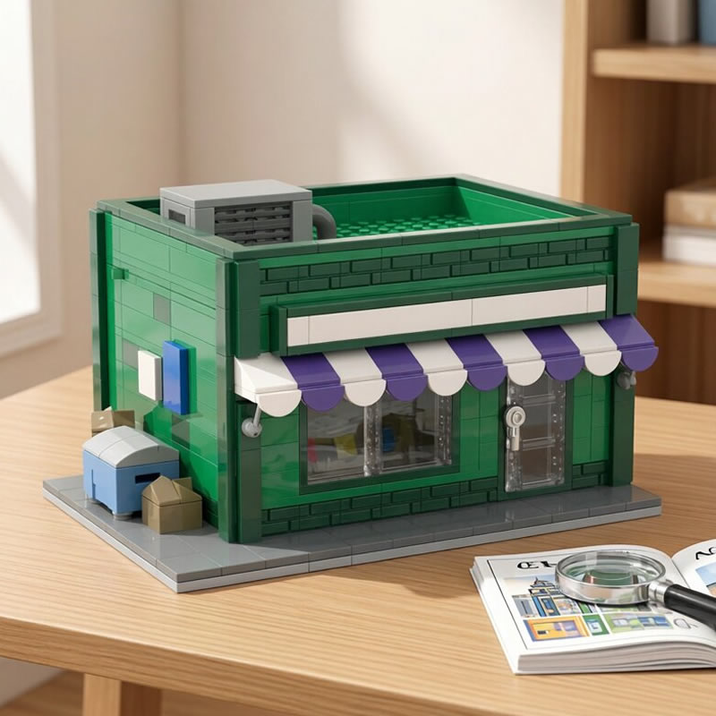 Building Blocks MOC Modular Mi - Kids Education Card review and price