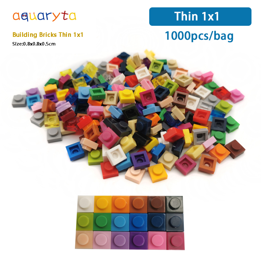 Aquaryta 1000pcs Building Bric - Kids Education Logo review and price
