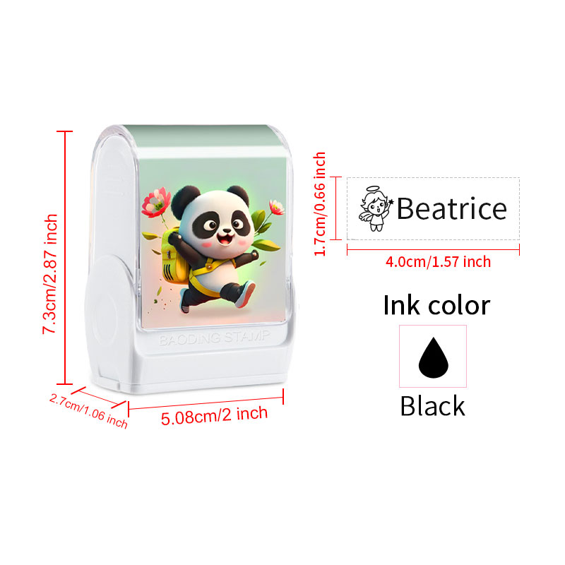 Customized Kids Engraved Stamp - Kids Education Name review and price