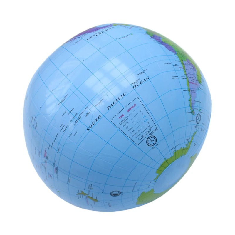 Inflatable Earth Globe Easy to - Educational Globe For Kids review and price