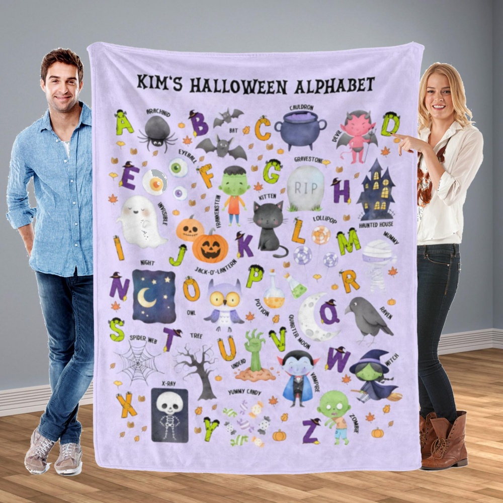 Custom Name Halloween Alphabet - Kids Education Name review and price